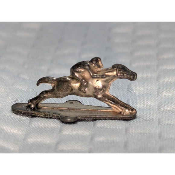 cracker jack Other - 1922 Vintage Premium Cracker Jack Prize Toy Horse and Jockey Stand Up 
Bn1
